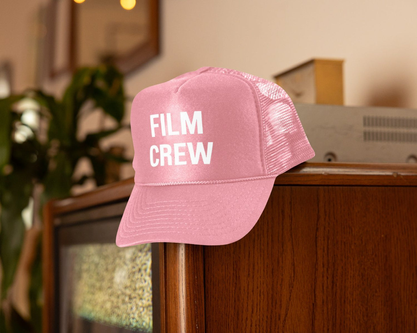 Film Crew Hat | Pink