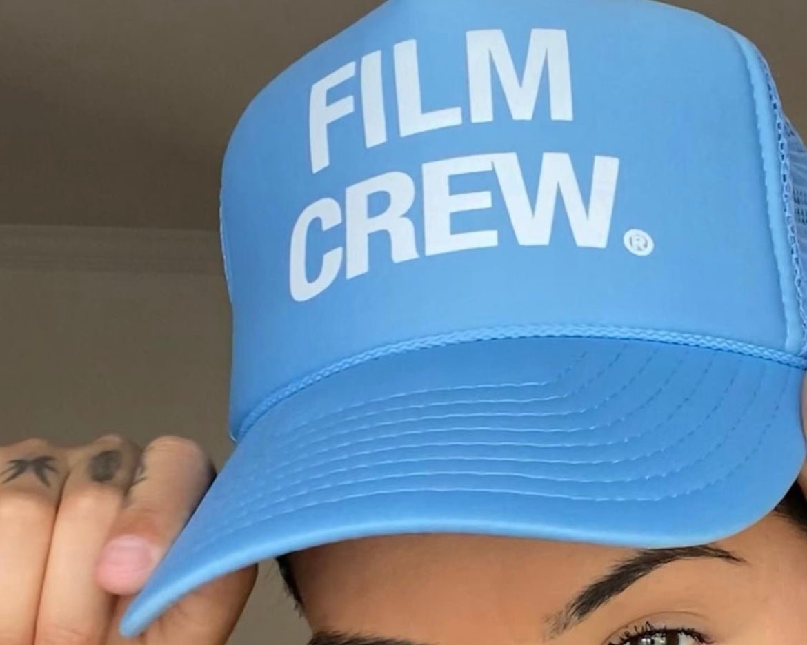 Film Crew Hat | Light Blue